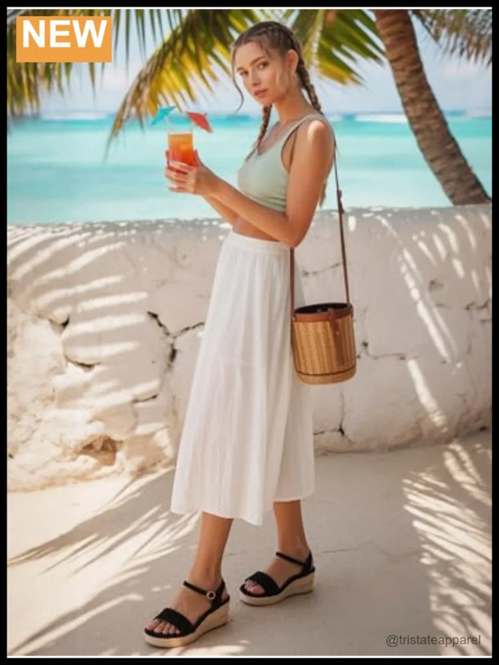 N/A espadrille wedge
